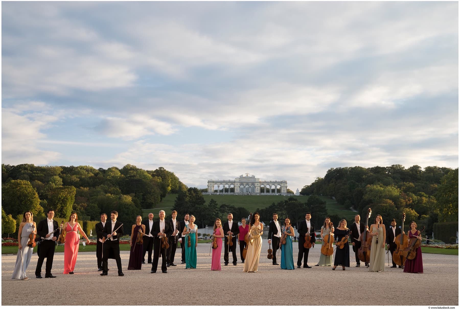 Schloss Schönbrunn Orchester Wien im Schlosspark Schönbrunn