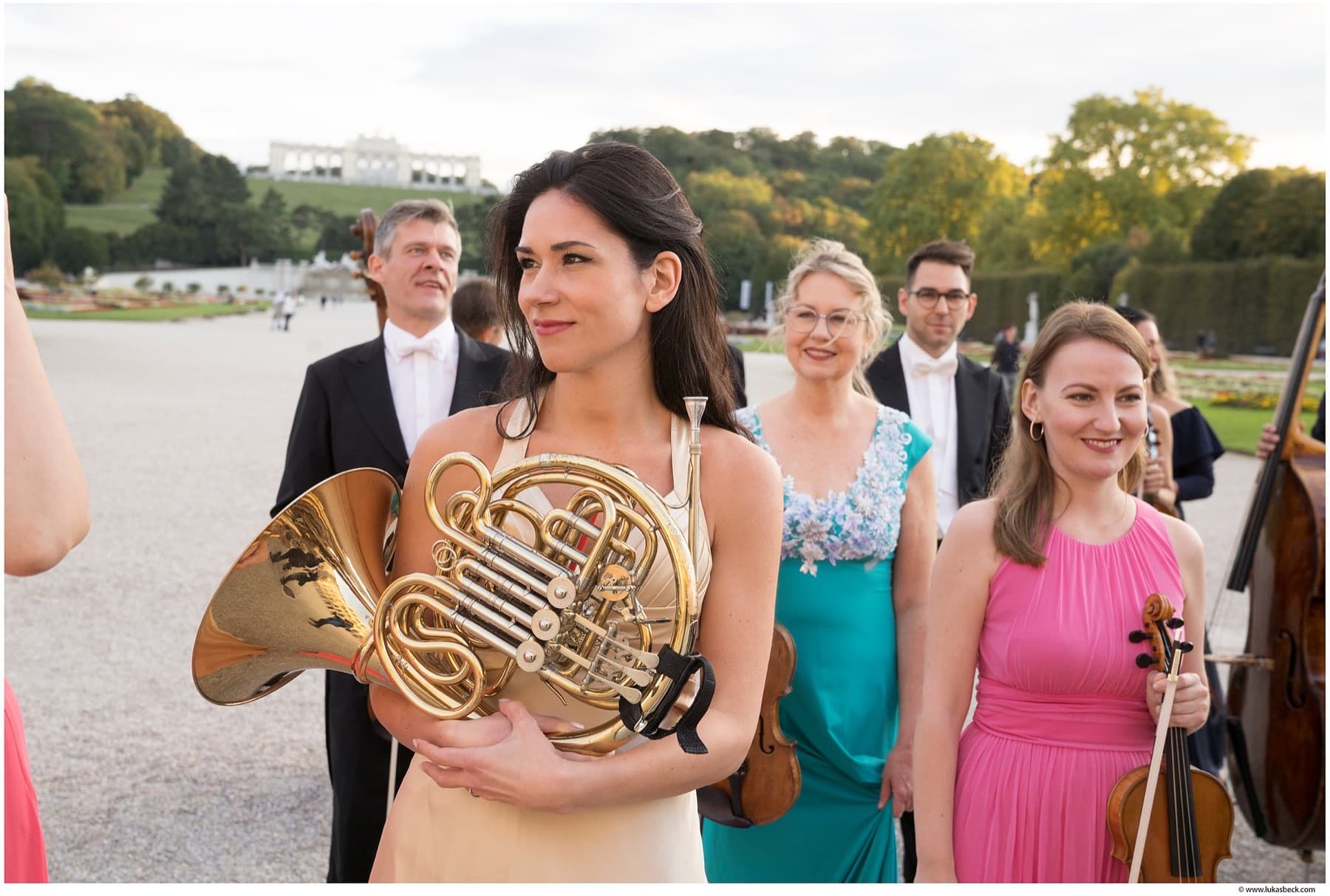 Schloss Schönbrunn Orchester Wien im Schlosspark Schönbrunn