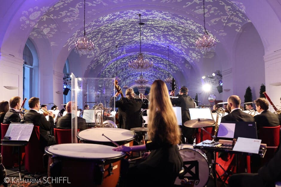 Die Orangerie Schönbrunn am Jubiläumsabend