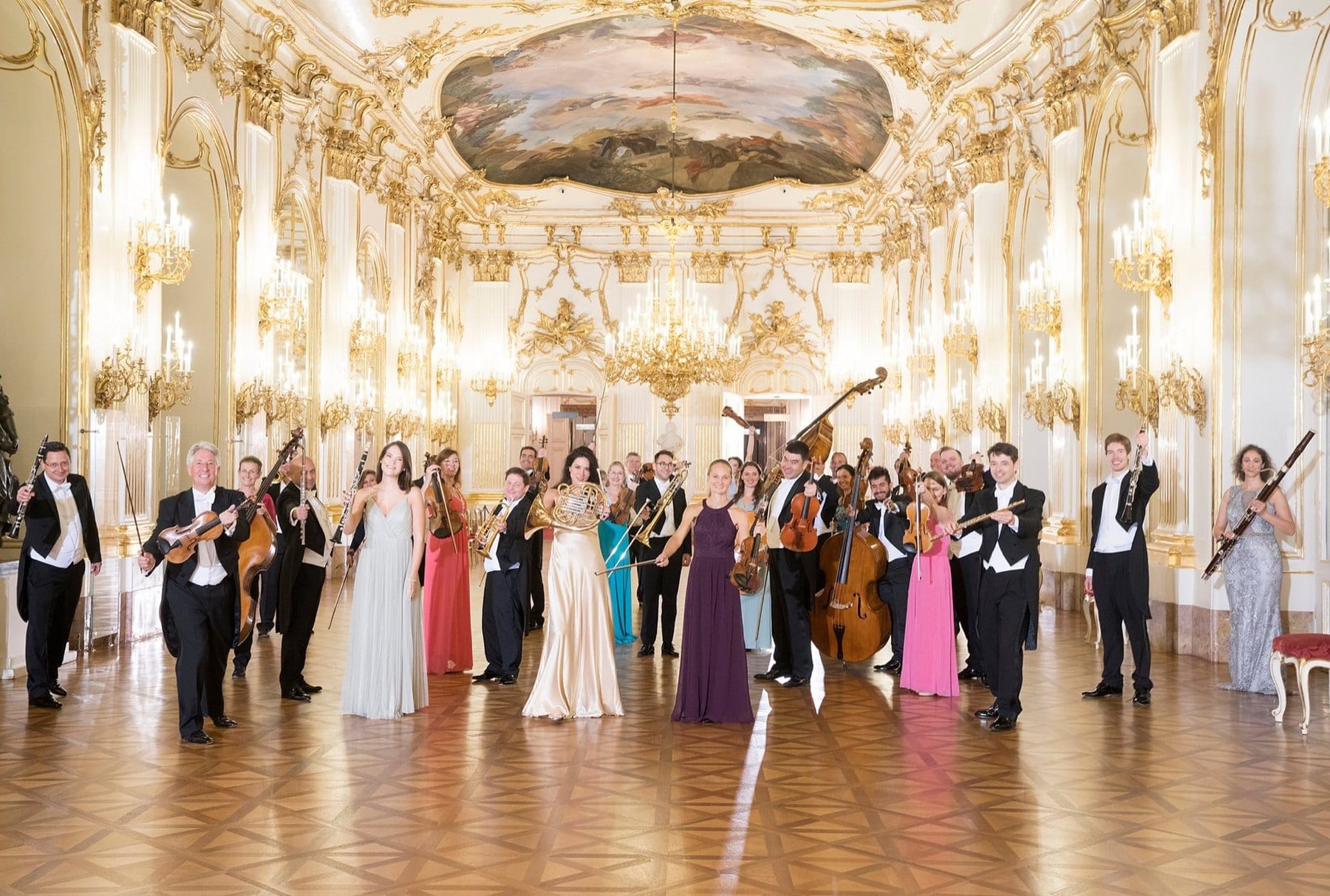 Schönbrunn Palace Orchestra Vienna in the Great Gallery of Schönbrunn Palace