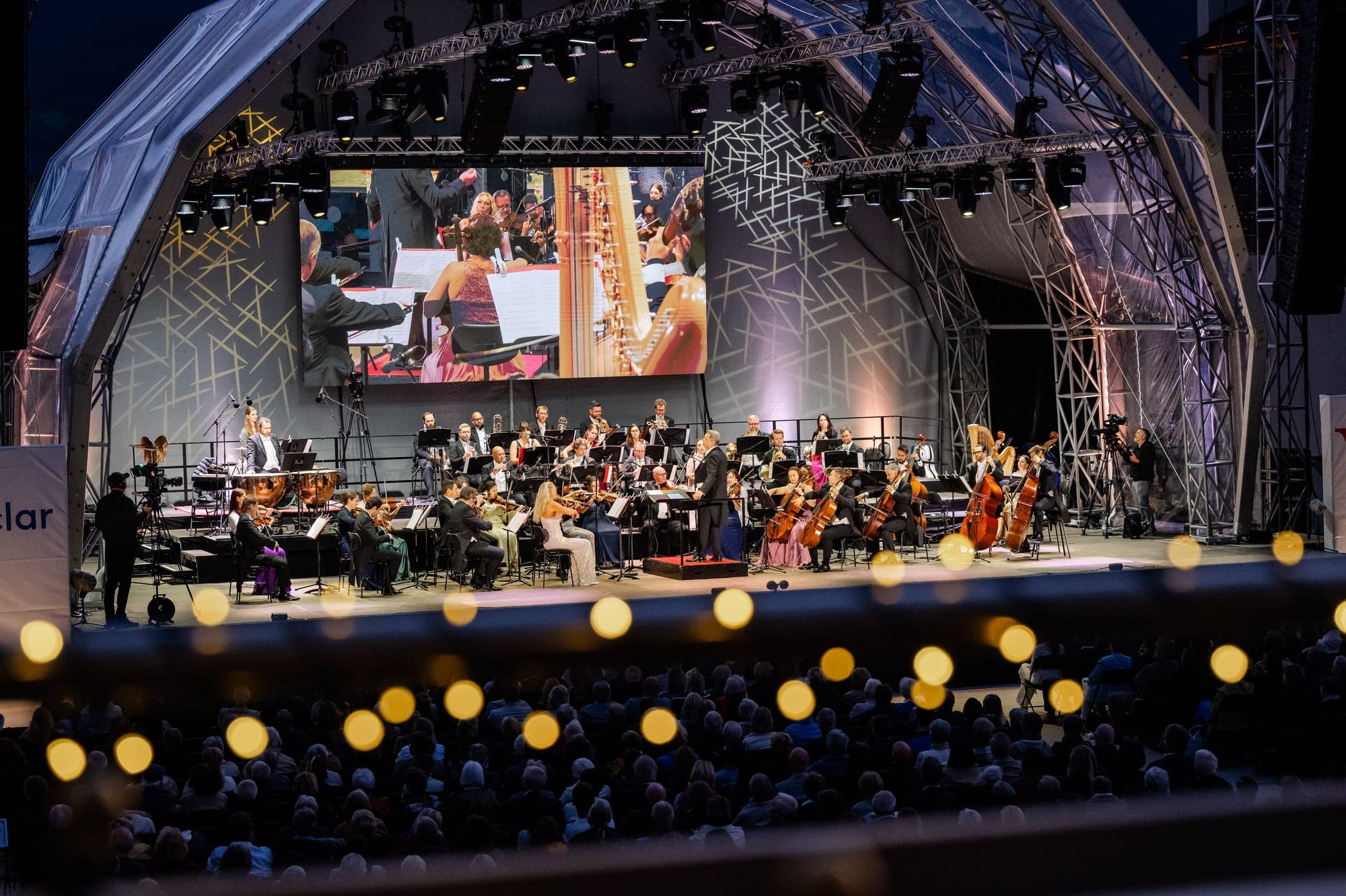 Lights above the audience, Vaduz 2025